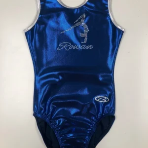 Electric Blue Rowan Gymnastics Leotard